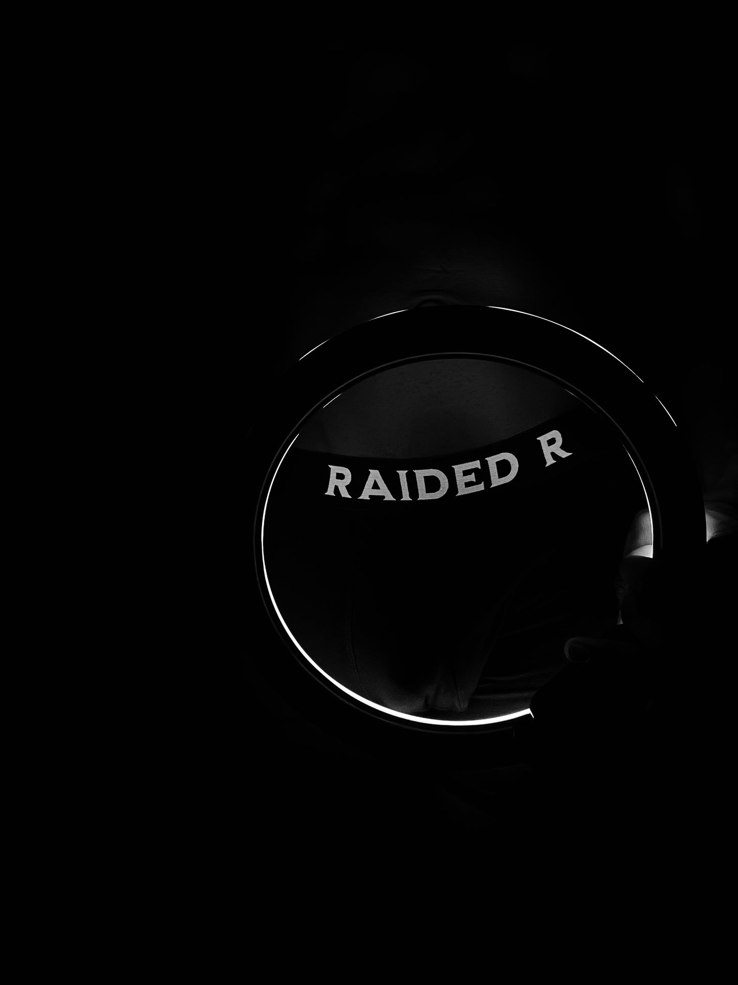 RAIDED R BOXER BRIEFS